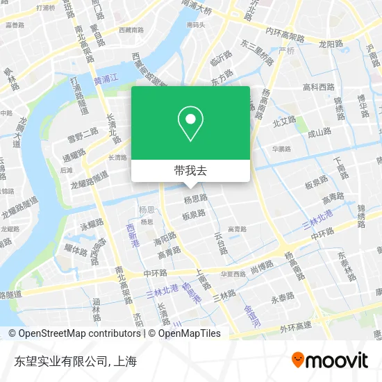 东望实业有限公司地图