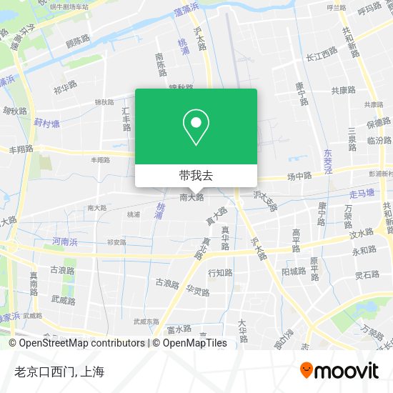 老京口西门地图