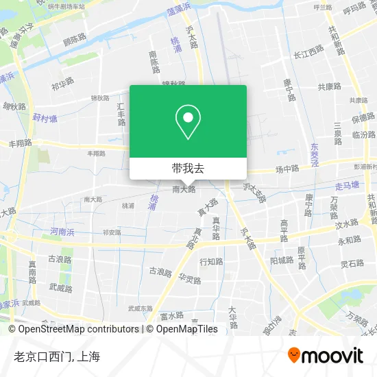 老京口西门地图