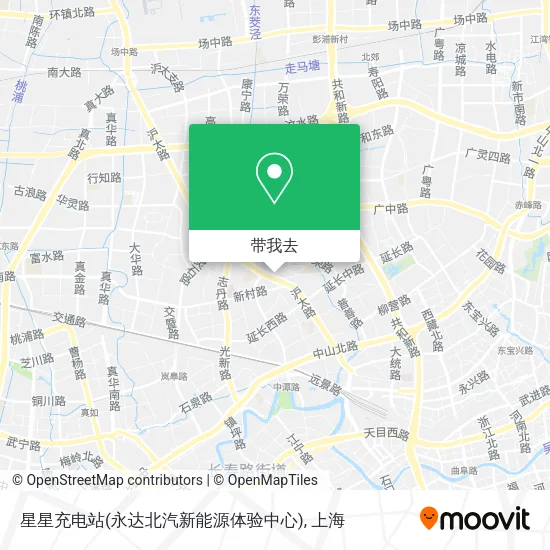 星星充电站(永达北汽新能源体验中心)地图
