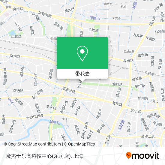 魔杰士乐高科技中心(乐坊店)地图