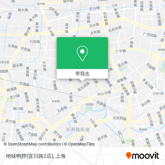 绝味鸭脖(宜川路2店)地图