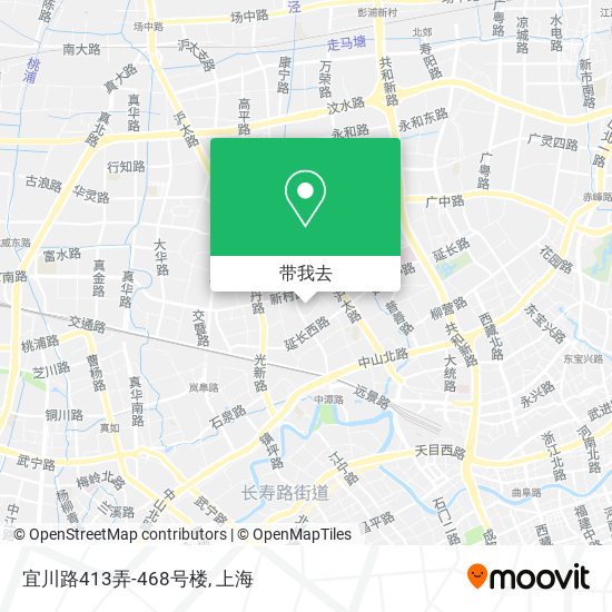 宜川路413弄-468号楼地图