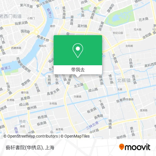 藝轩書院(华绣店)地图