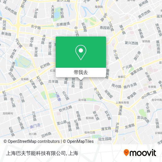 上海巴夫节能科技有限公司地图