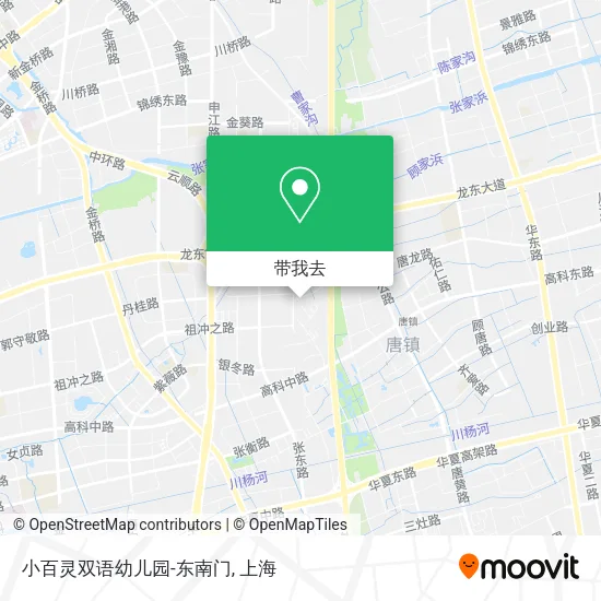 小百灵双语幼儿园-东南门地图
