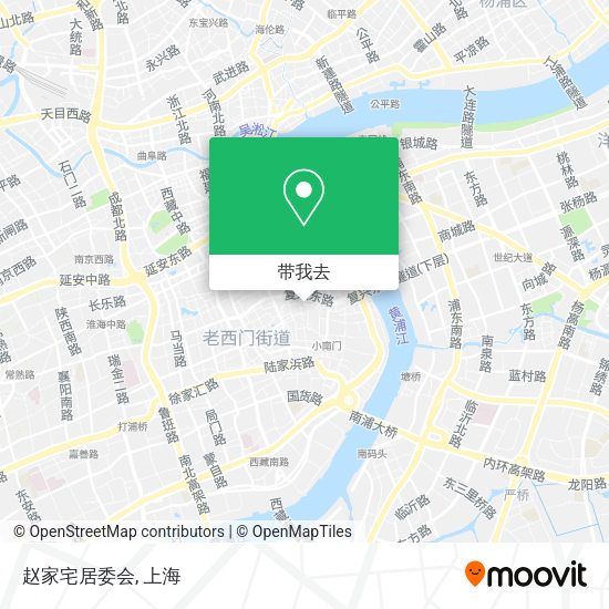 赵家宅居委会地图