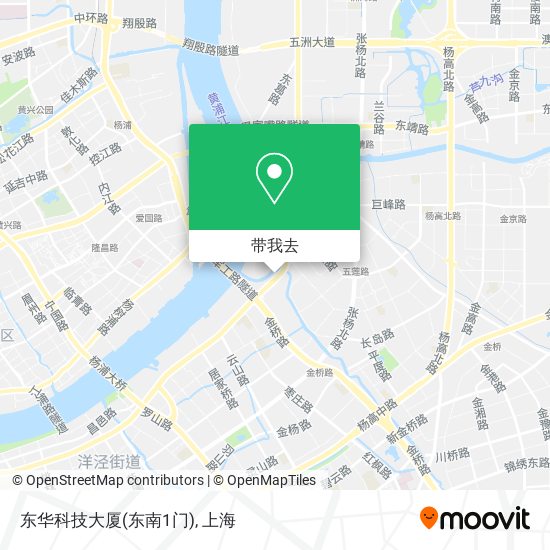 东华科技大厦(东南1门)地图