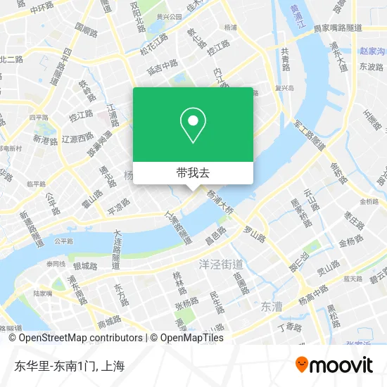 东华里-东南1门地图