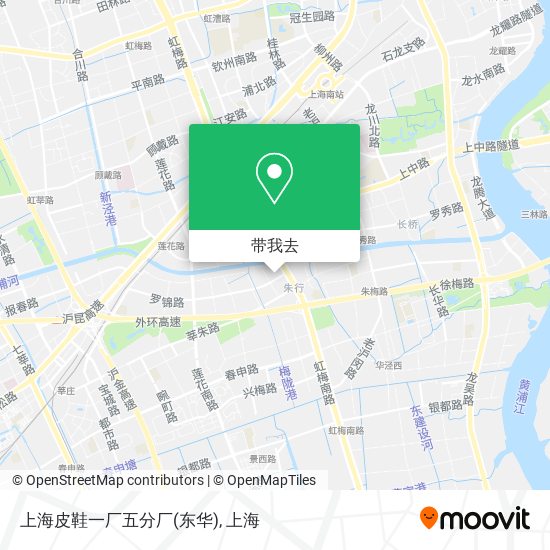 上海皮鞋一厂五分厂(东华)地图
