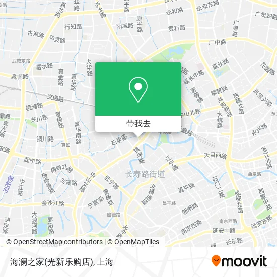 海澜之家(光新乐购店)地图