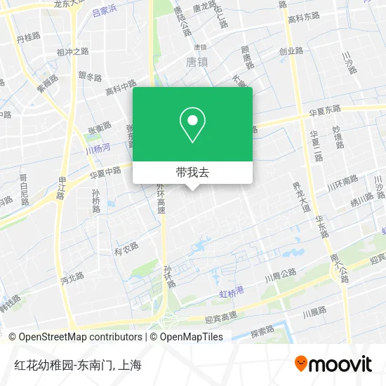红花幼稚园-东南门地图