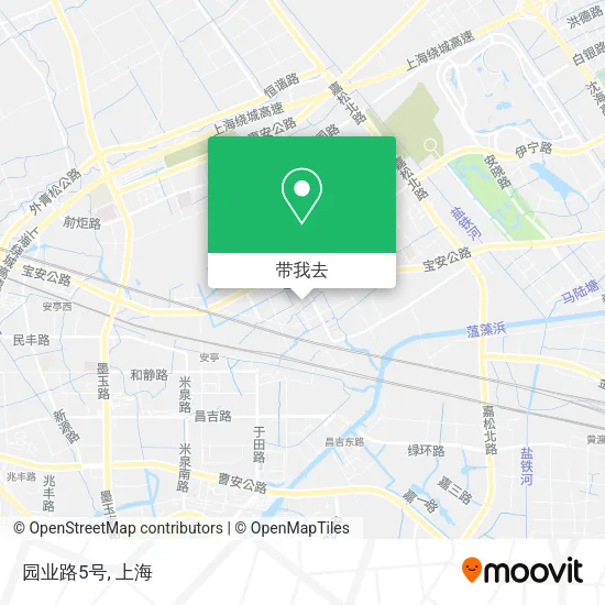 园业路5号地图
