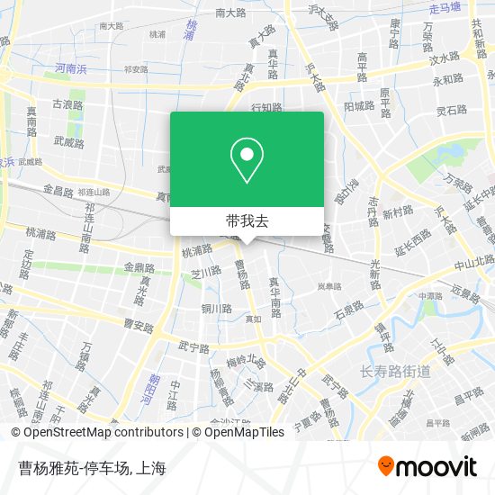 曹杨雅苑-停车场地图