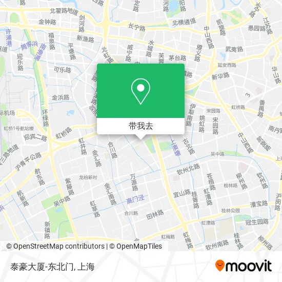 泰豪大厦-东北门地图