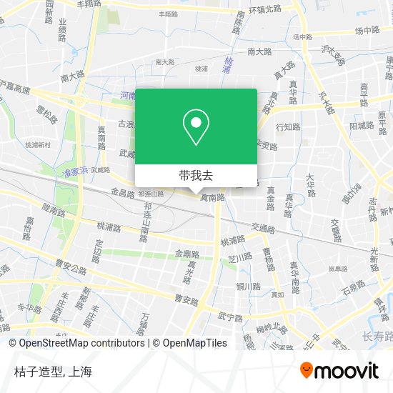 桔子造型地图