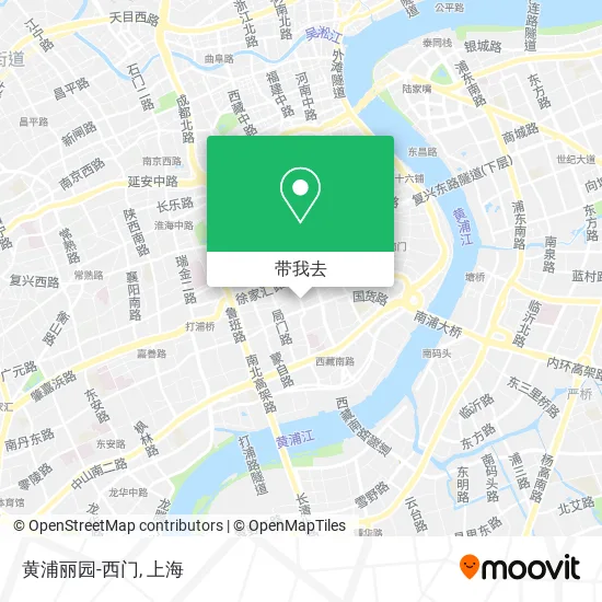 黄浦丽园-西门地图