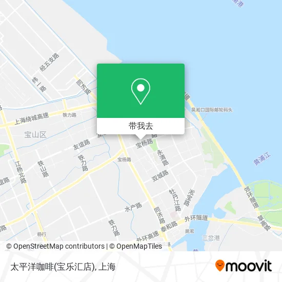 太平洋咖啡(宝乐汇店)地图