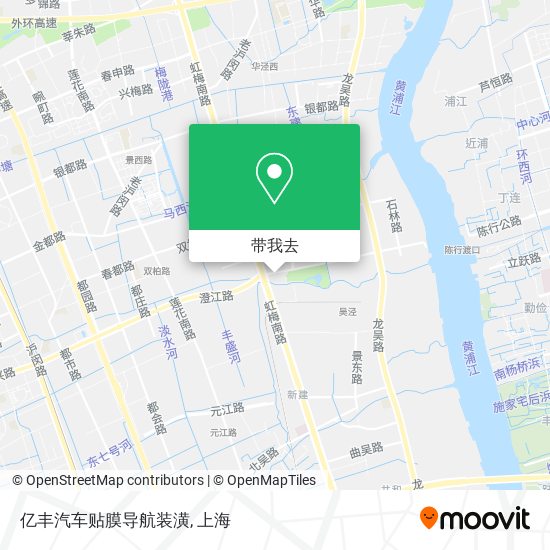 亿丰汽车贴膜导航装潢地图