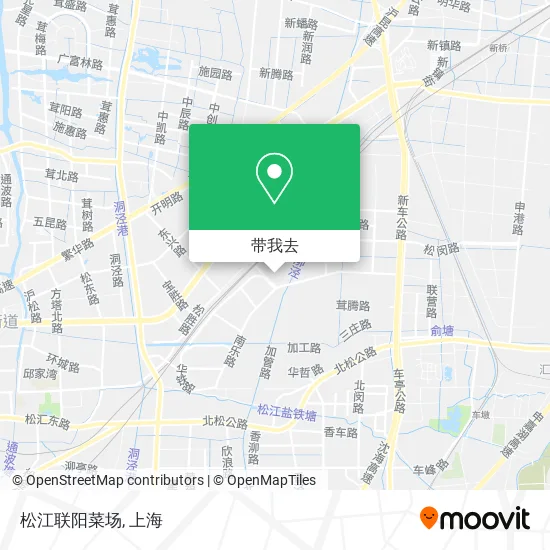 松江联阳菜场地图