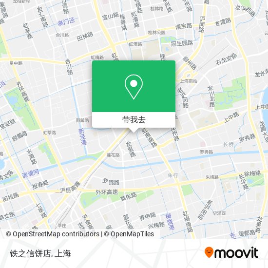 铁之信饼店地图