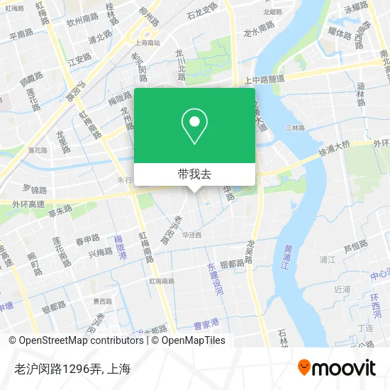 老沪闵路1296弄地图