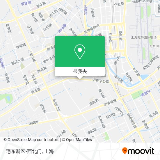 宅东新区-西北门地图