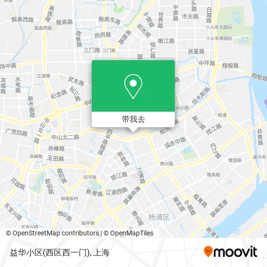益华小区(西区西一门)地图