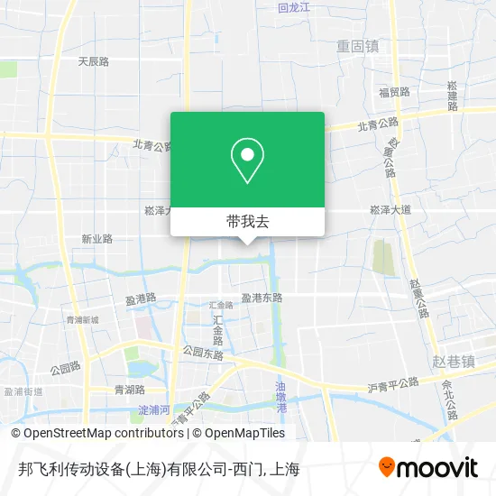 邦飞利传动设备(上海)有限公司-西门地图