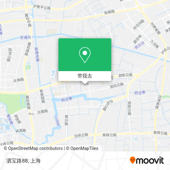 泗宝路88地图