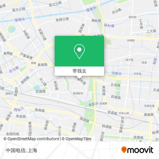 中国电信地图