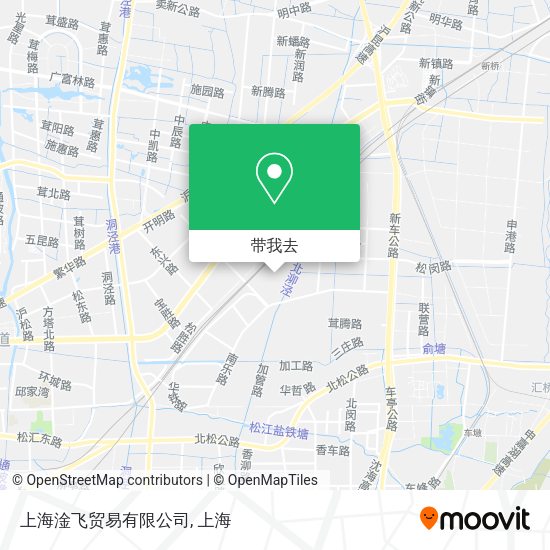 上海淦飞贸易有限公司地图