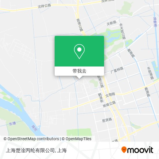 上海楚淦丙纶有限公司地图