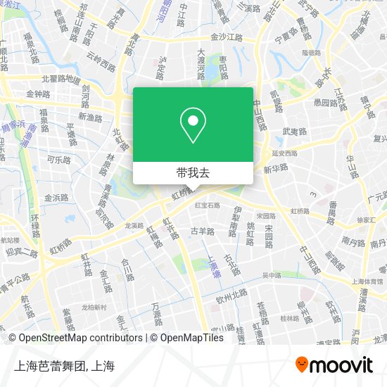 上海芭蕾舞团地图