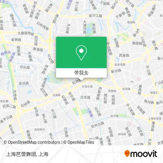 上海芭蕾舞团地图