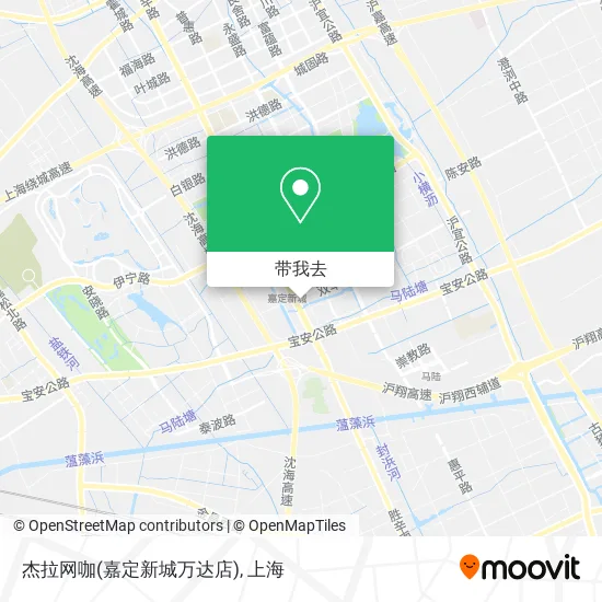 杰拉网咖(嘉定新城万达店)地图