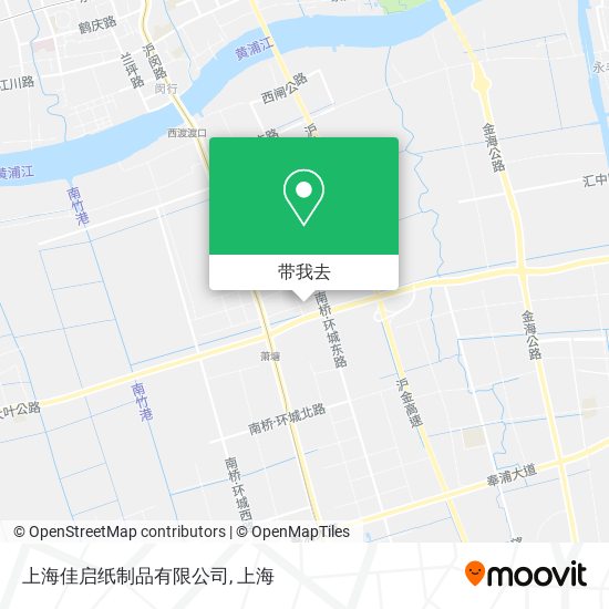 上海佳启纸制品有限公司地图