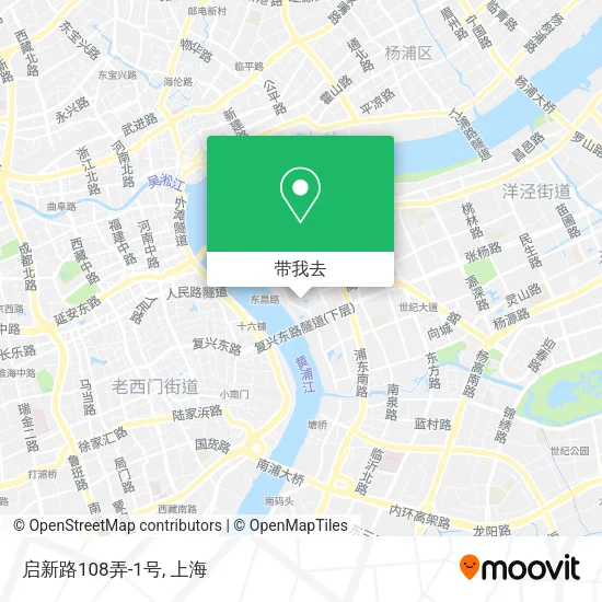 启新路108弄-1号地图