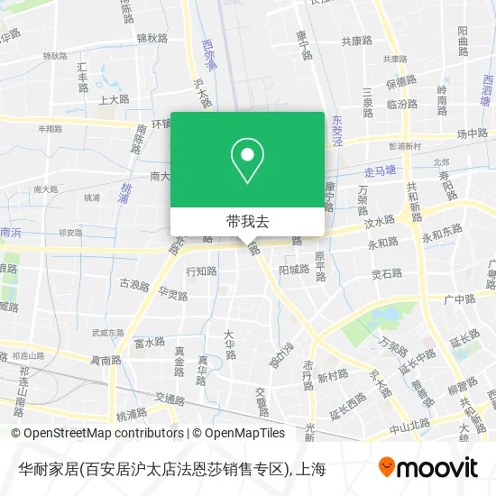 华耐家居(百安居沪太店法恩莎销售专区)地图
