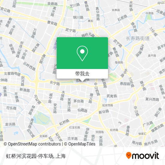 虹桥河滨花园-停车场地图