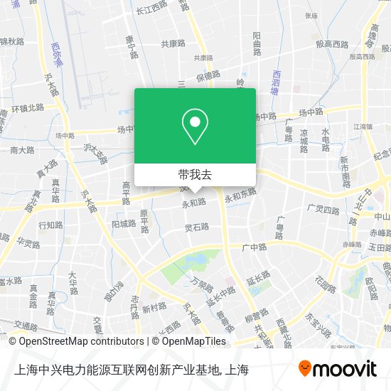 上海中兴电力能源互联网创新产业基地地图