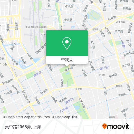 吴中路2068弄地图