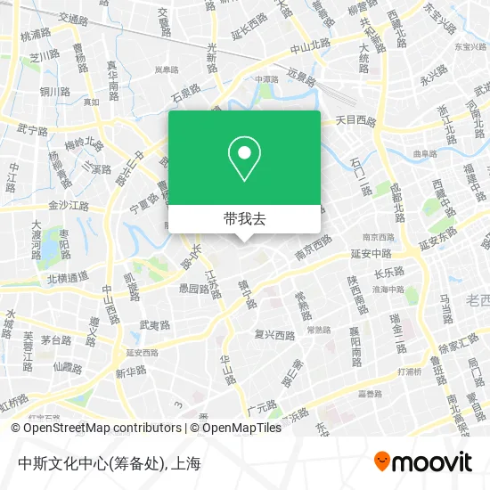 中斯文化中心(筹备处)地图