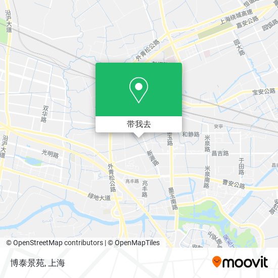 博泰景苑地图