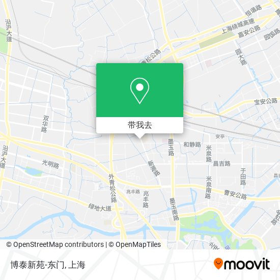 博泰新苑-东门地图