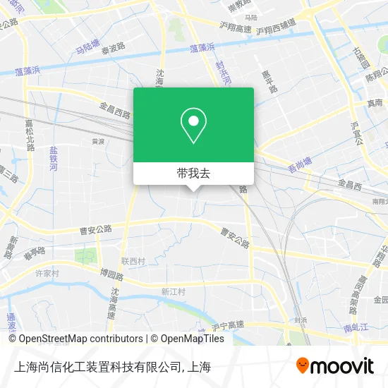 上海尚信化工装置科技有限公司地图