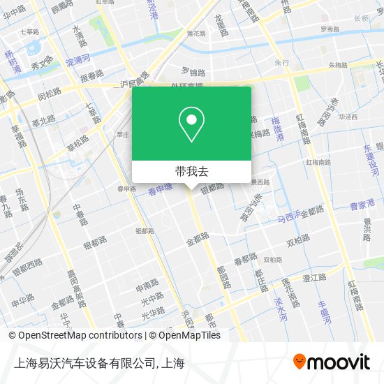 上海易沃汽车设备有限公司地图