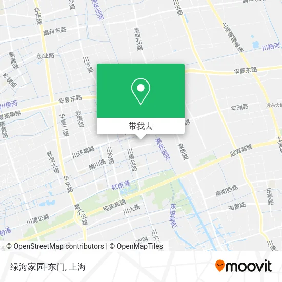 绿海家园-东门地图