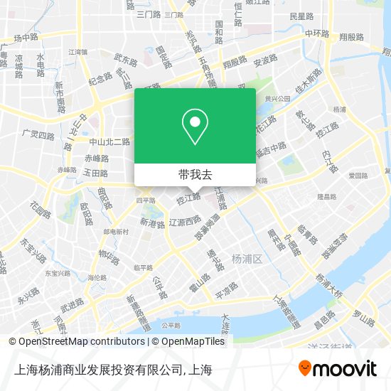 上海杨浦商业发展投资有限公司地图