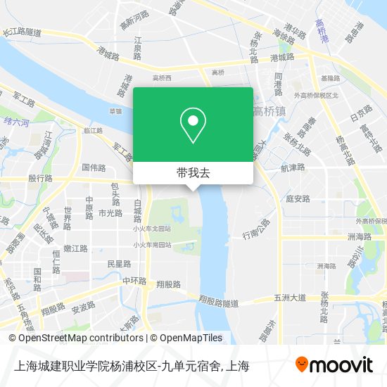 上海城建职业学院杨浦校区-九单元宿舍地图